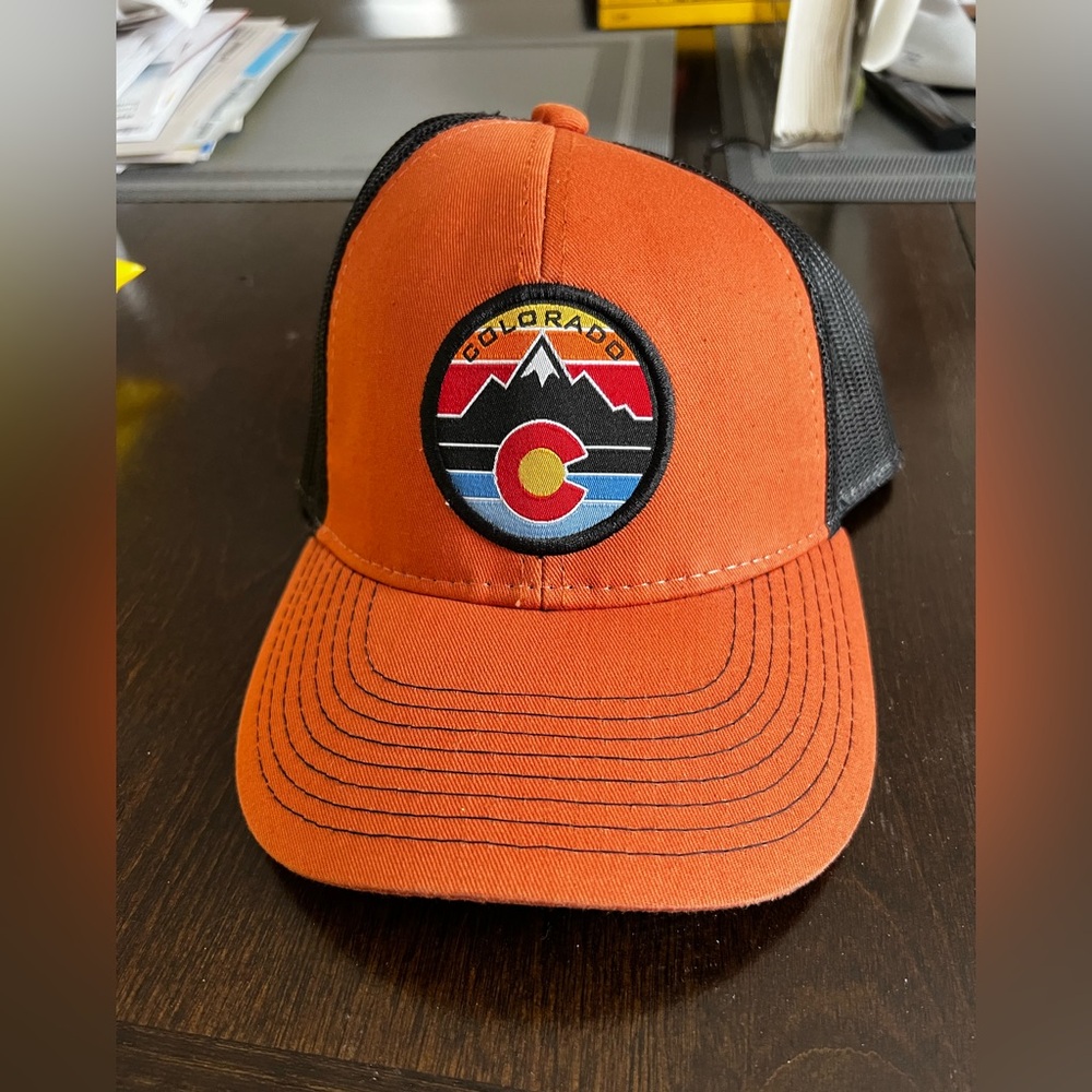 Black and Orange Colorado Hat
Snap Back